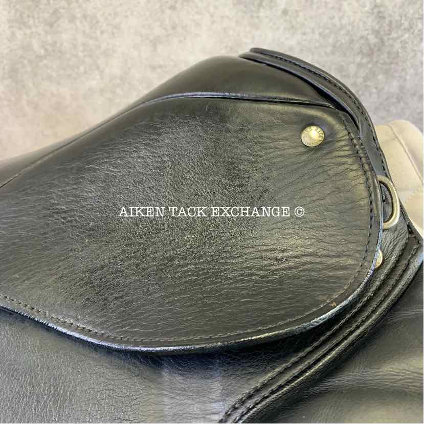 2002 Schleese JES Elite Dressage Saddle, 18.5" Seat, Medium Tree, Wool Flocked Panels