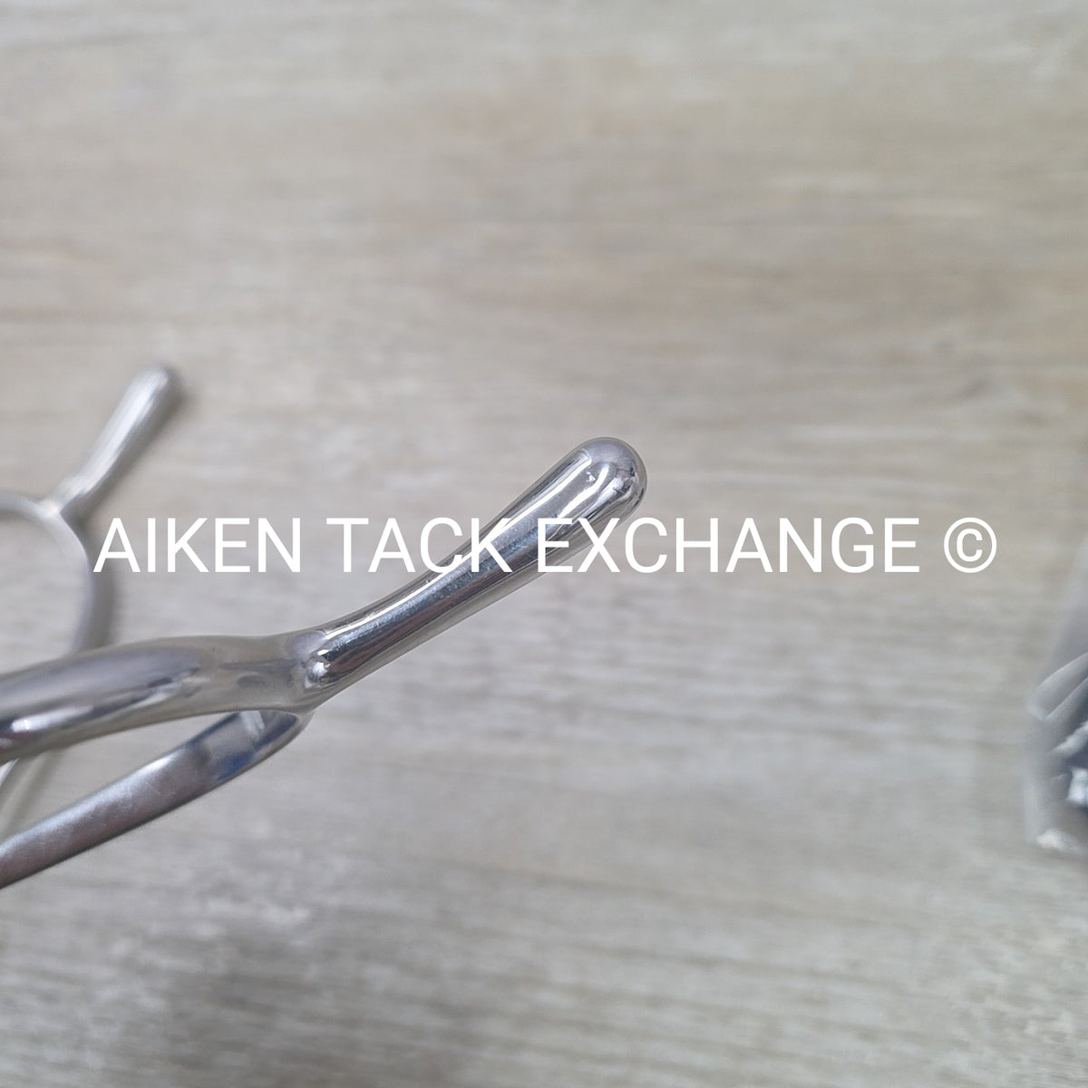 Long Neck Spurs with Braided Nylon Spur Straps, 46mm