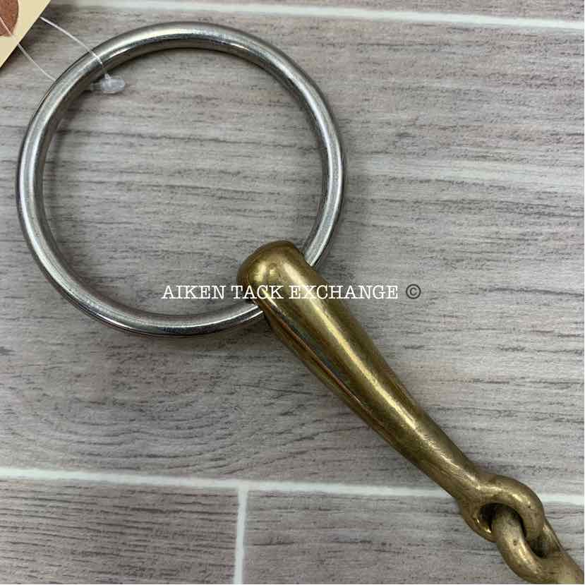 Herm Sprenger Aurigan Single Joint Loose Ring Bit 5.75"