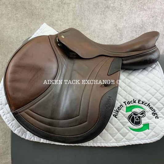 **SOLD** 2010 CWD SE02 Close Contact Jump Saddle, 18.5" Seat, 4C Flap, Medium Tree, Foam Panels, Buffalo Leather