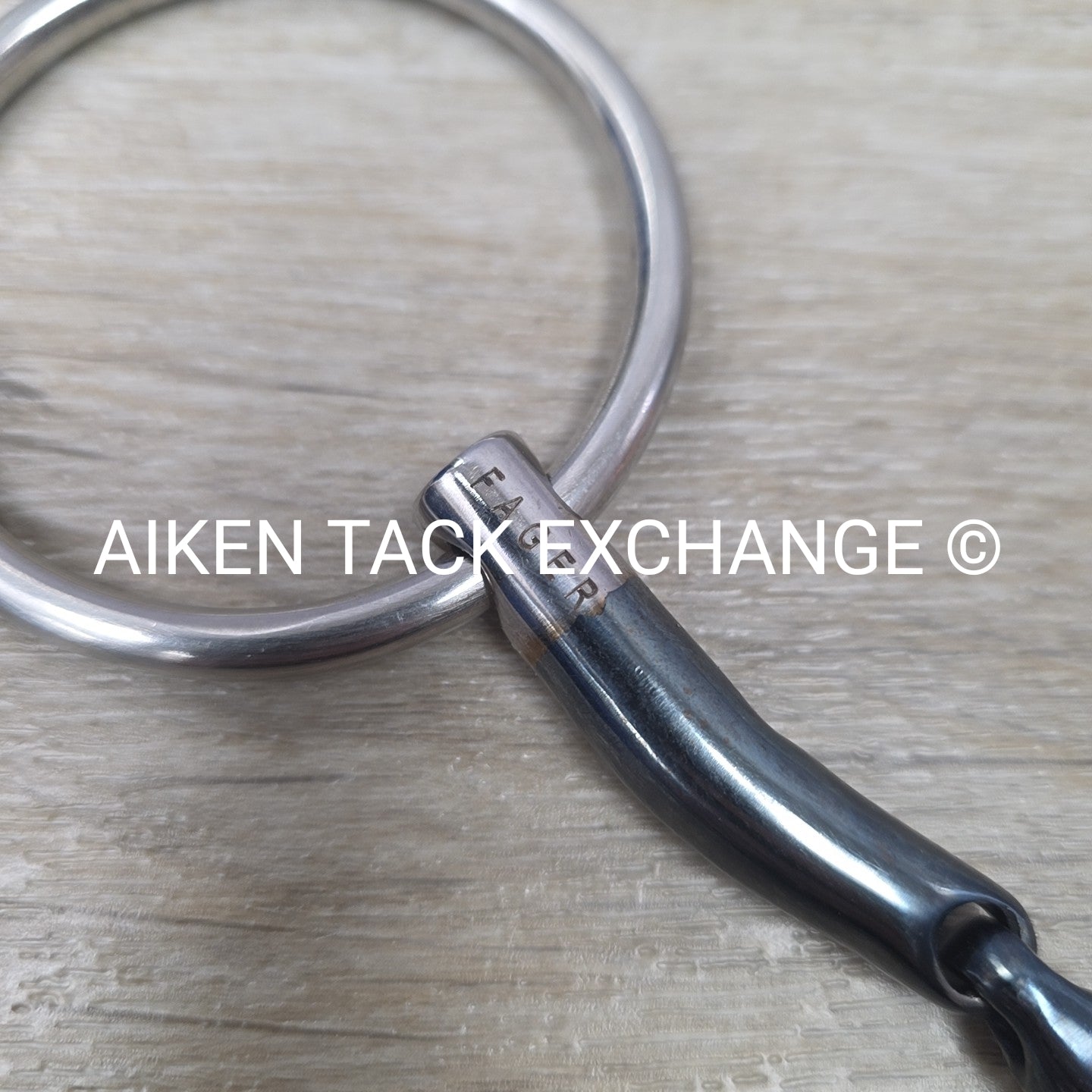 Fager Marcus Sweet Iron Double Joint Loose Ring Bit 4.5"