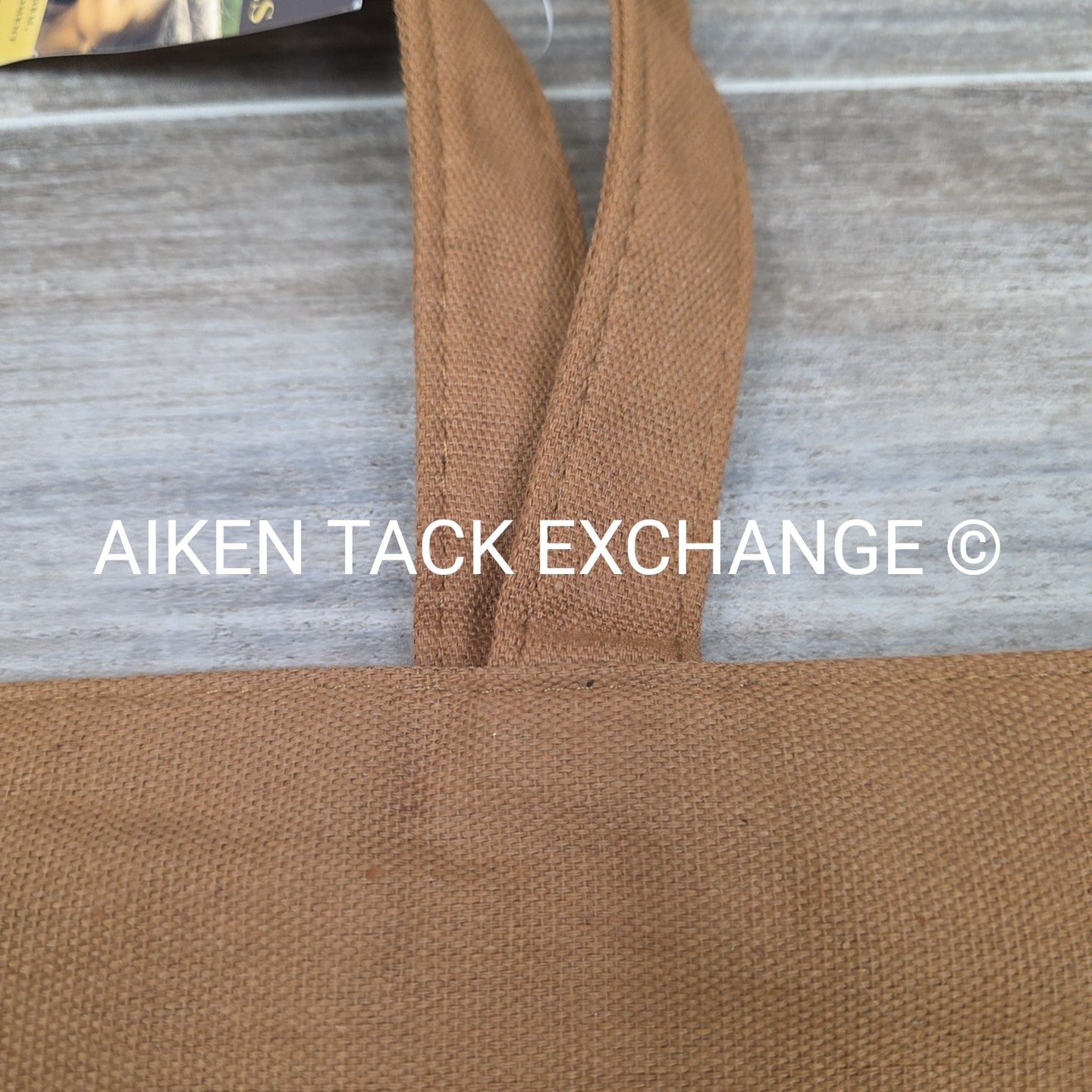 Canvas Foxhunting Tote Bag