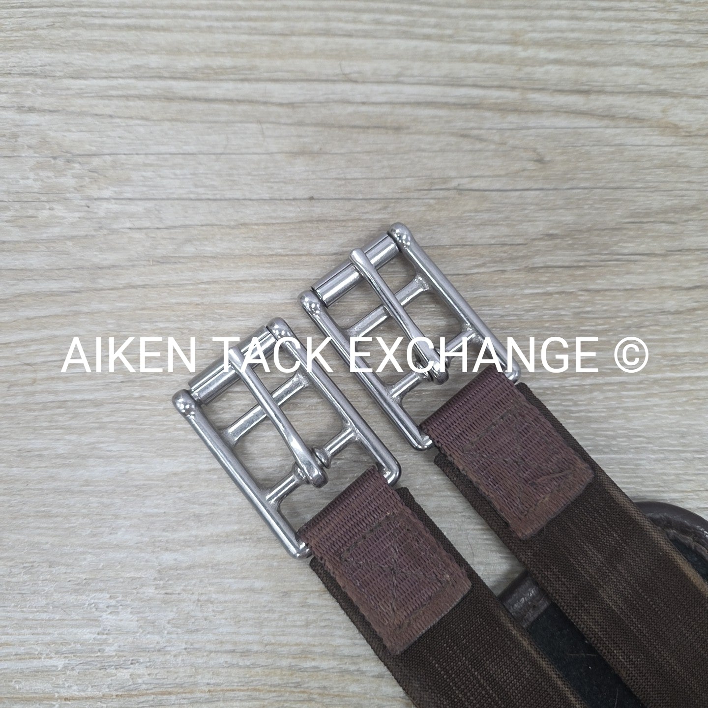 Chafeless Girth with Double Elastic, Brown, 44" (Has Nameplate)