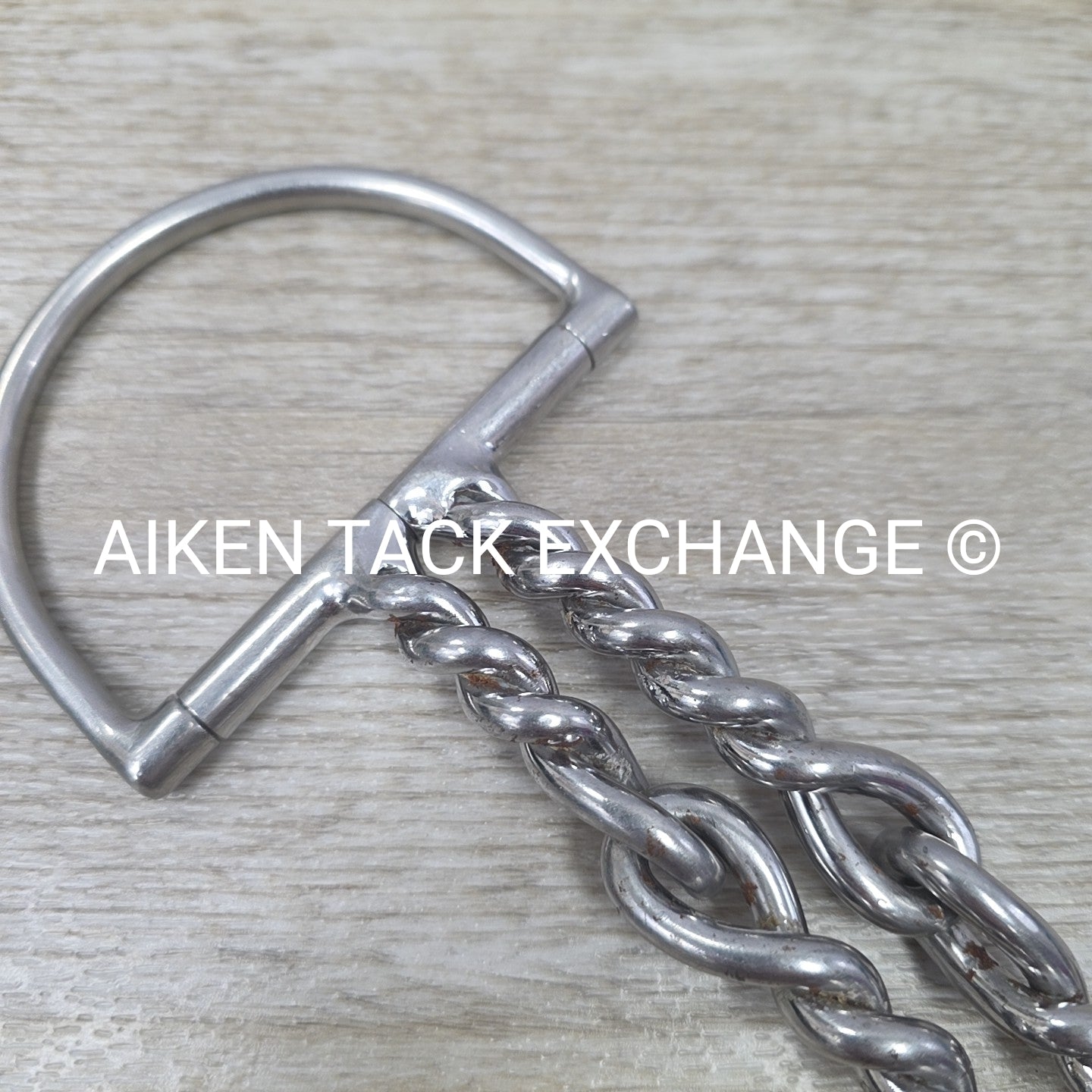 KTS - Kocher Tack Shop Double Twisted Wire D-Ring Bit, 5"