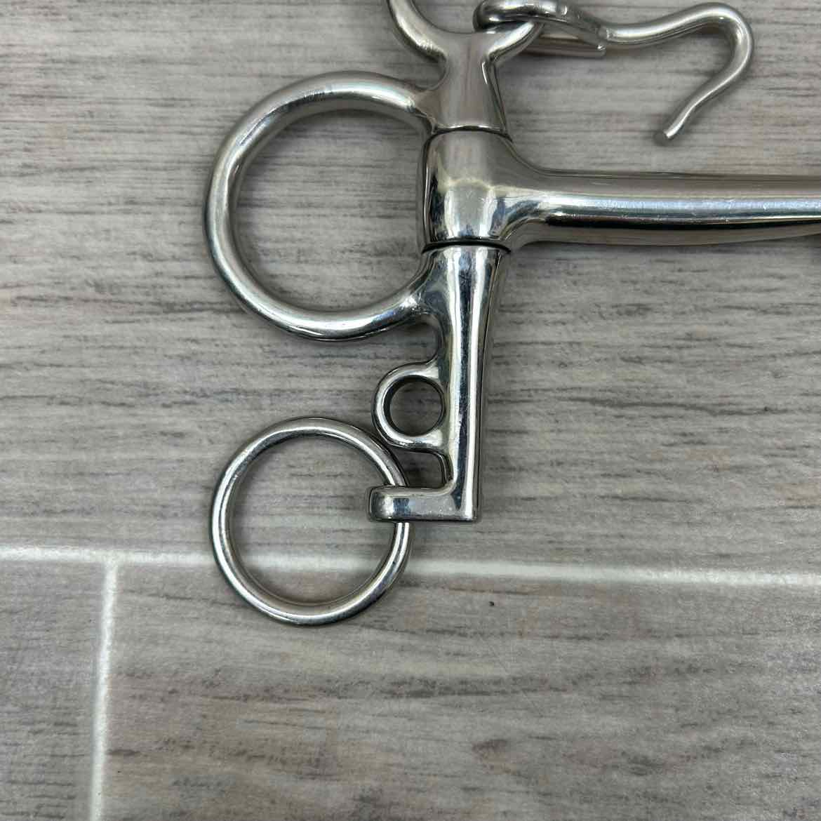 Korsteel Single Joint Short Shank Pelham Bit 5.25"