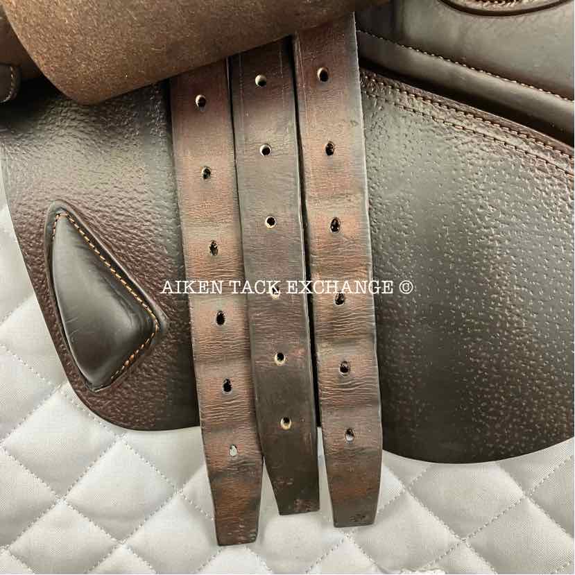 2018 CWD SE10 Close Contact Jump Saddle, 16" Seat, 2K Flap, MW Tree, Foam Panels, Full Buffalo Leather