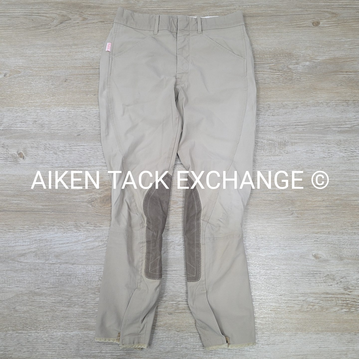 Tailored Sportsman Trophy Hunter Knee Patch Breeches, Size 30