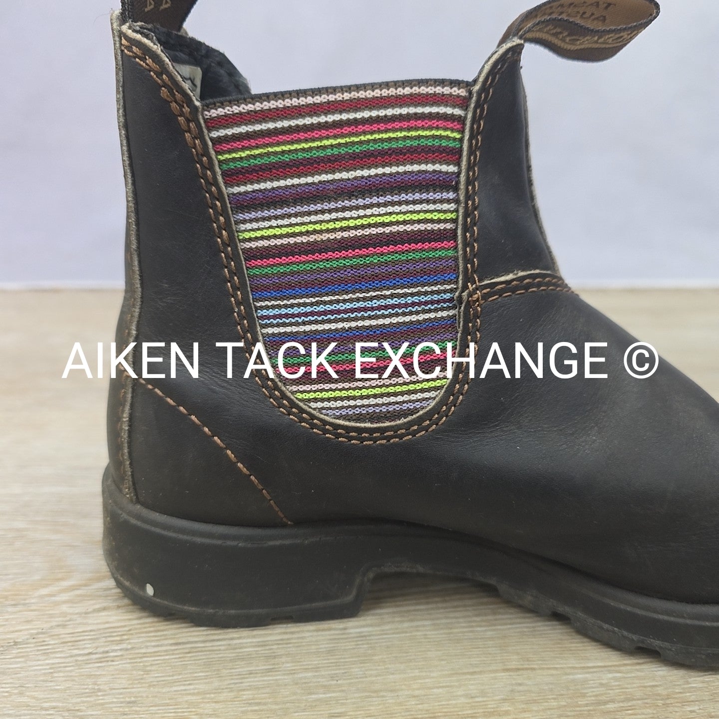 Blundstone Original 500 Stripe Chelsea Booties, Women's 6.5