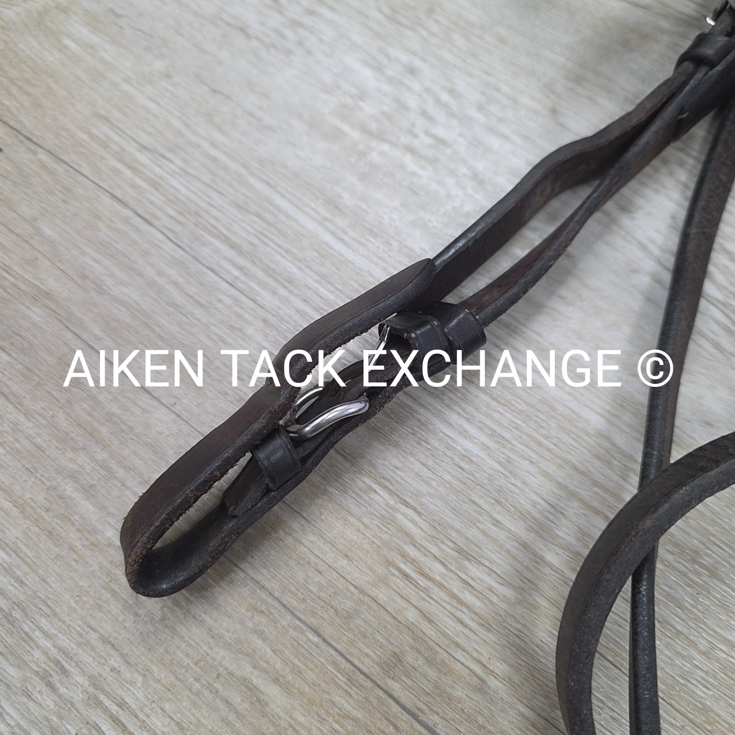 BARGAIN BUNDLE: 2 Vespucci Figure 8 Bridles with Rubber Reins, Brown, Size Full