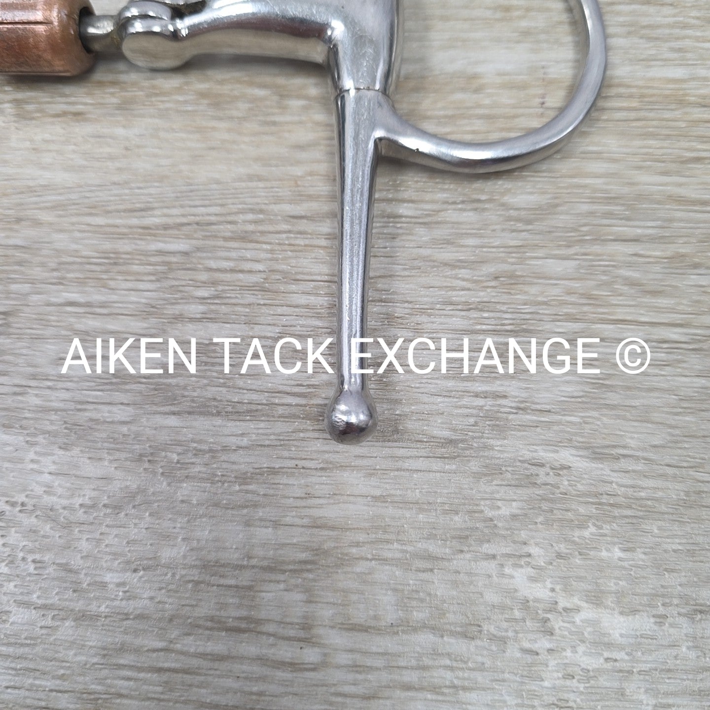 Full Cheek Double Hinge Bit with Copper Roller 5"
