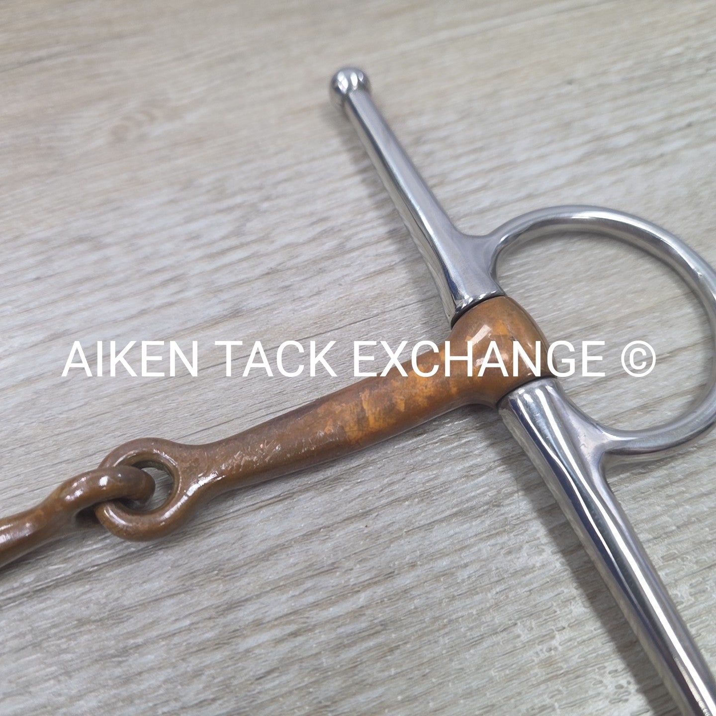 Korsteel Copper Single Joint Full Cheek Bit 5.5"