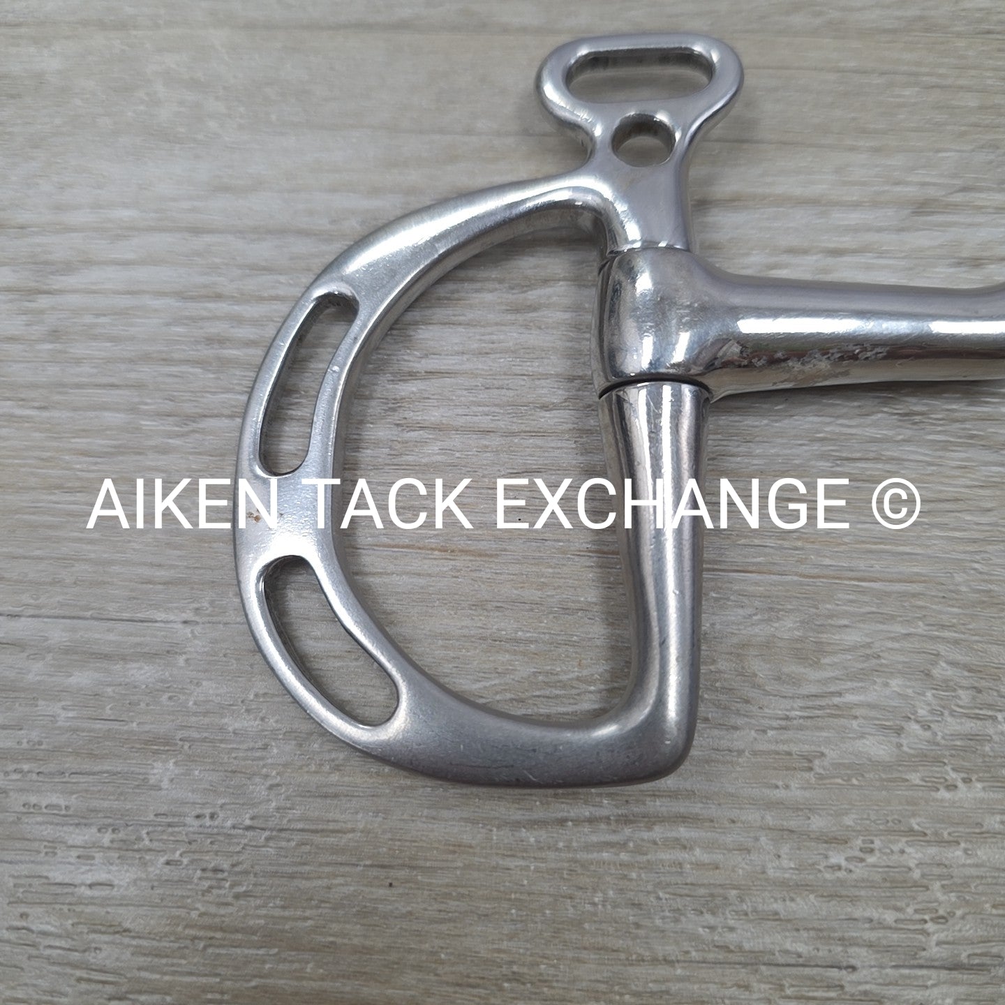 Mullen Mouth Uxeter Kimberwick Bit (No Hooks & Chain) 5"