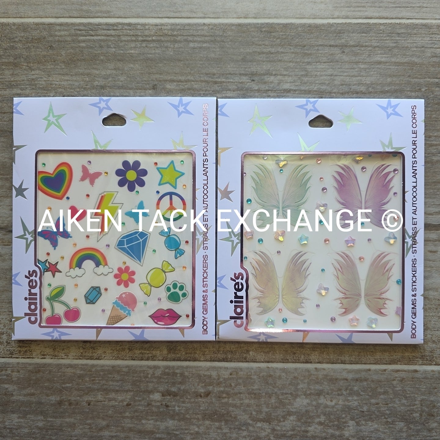 Claire's Body Gem + Sticker Sets - 2 Total
