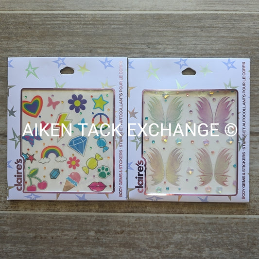 Claire's Body Gem + Sticker Sets - 2 Total