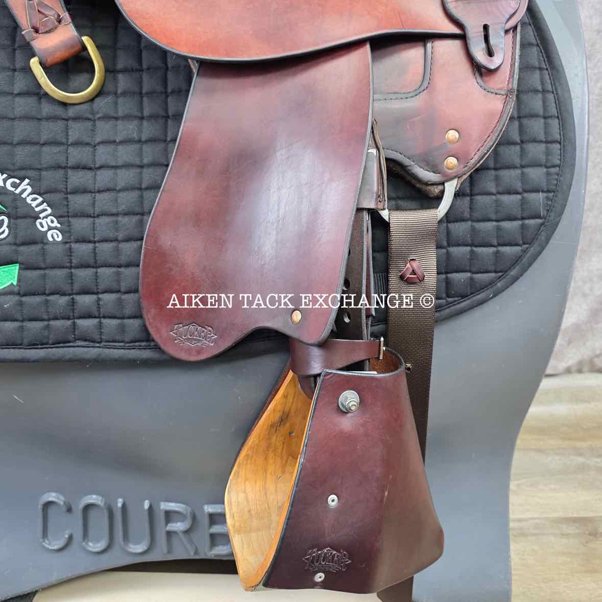 2013 Tucker 159 Endurance Trail Saddle, 16.5" Seat, Medium Tree - Semi QH Bars