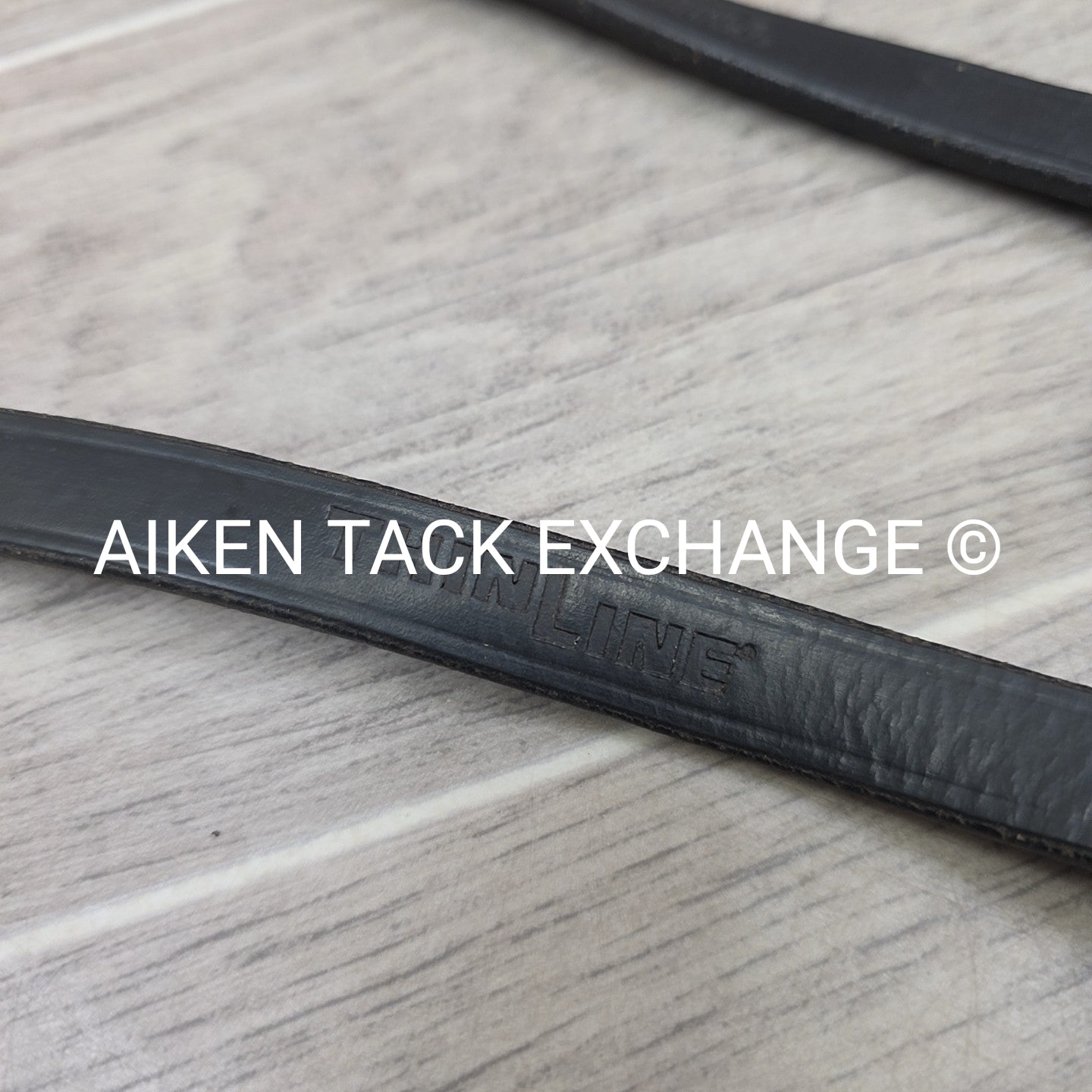 ThinLine Rubber Reins, Black, 60"