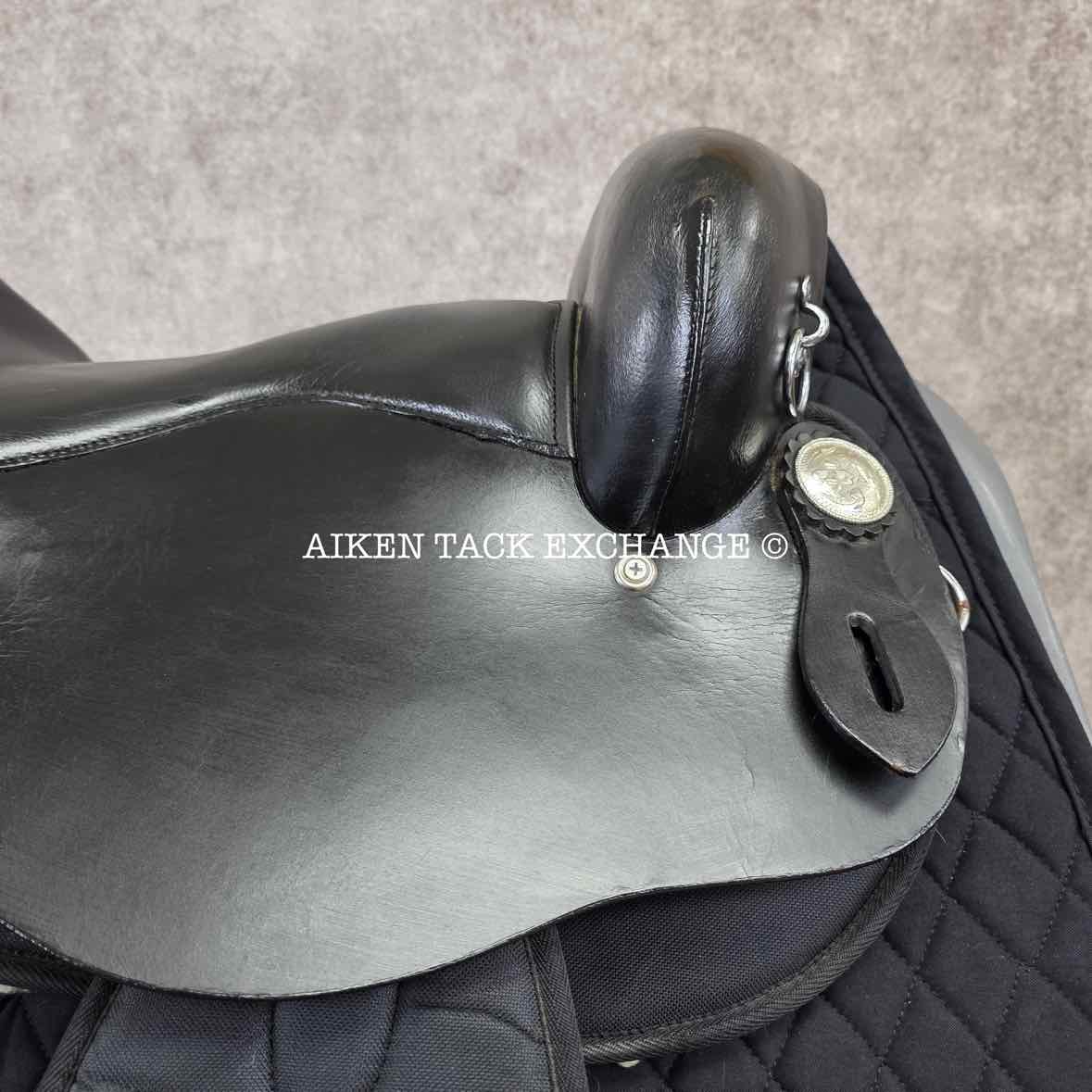 King Series Neutron Marathon Endurance Saddle, 15" Seat, Wide Tree - Full QH Bars