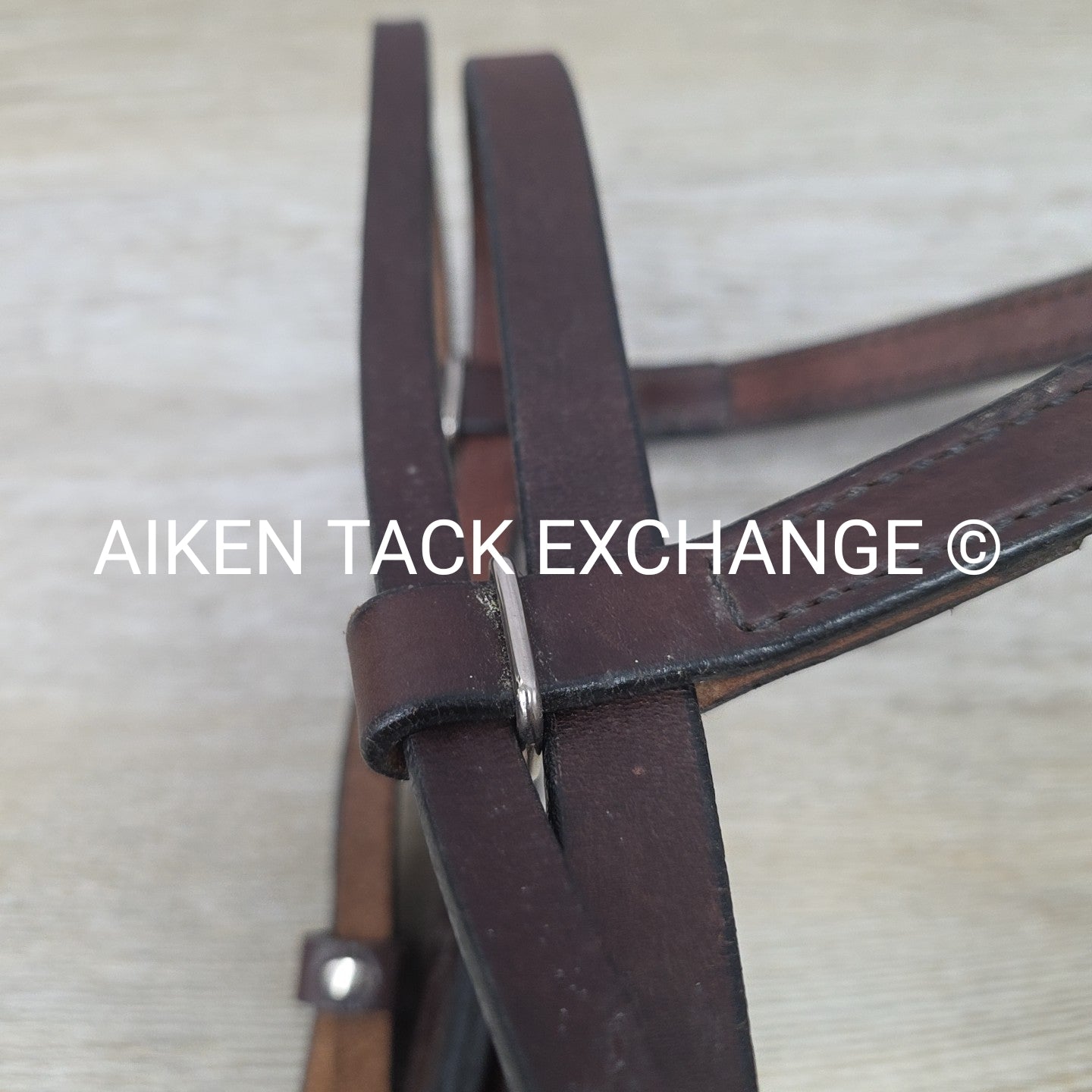 Weaver Leather Halter Bridle, Missing Cheek Pieces, Brown, Size Full