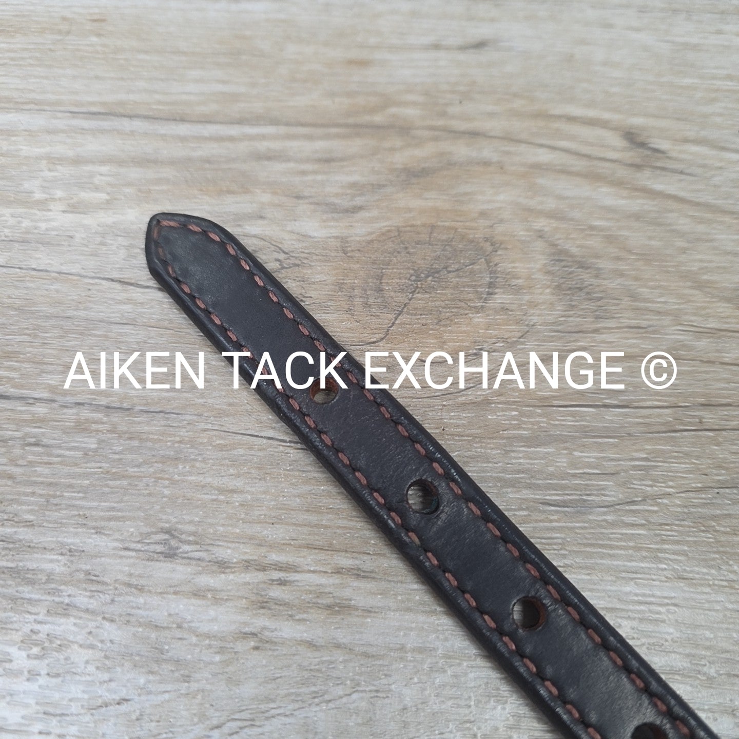 Replacement Leather Halter Crown, Brown, Size Pony