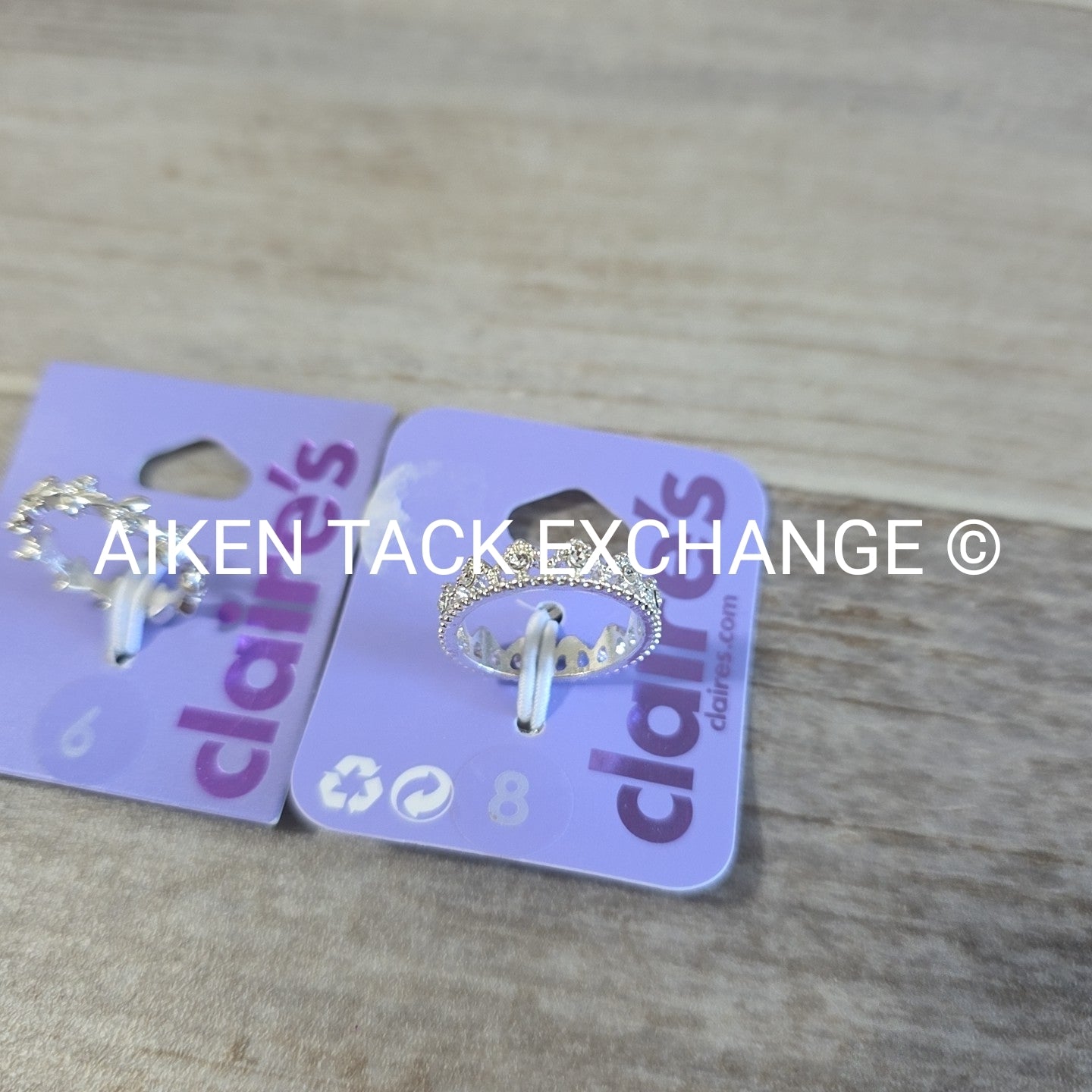 Claire's Rings (2) - Size 9