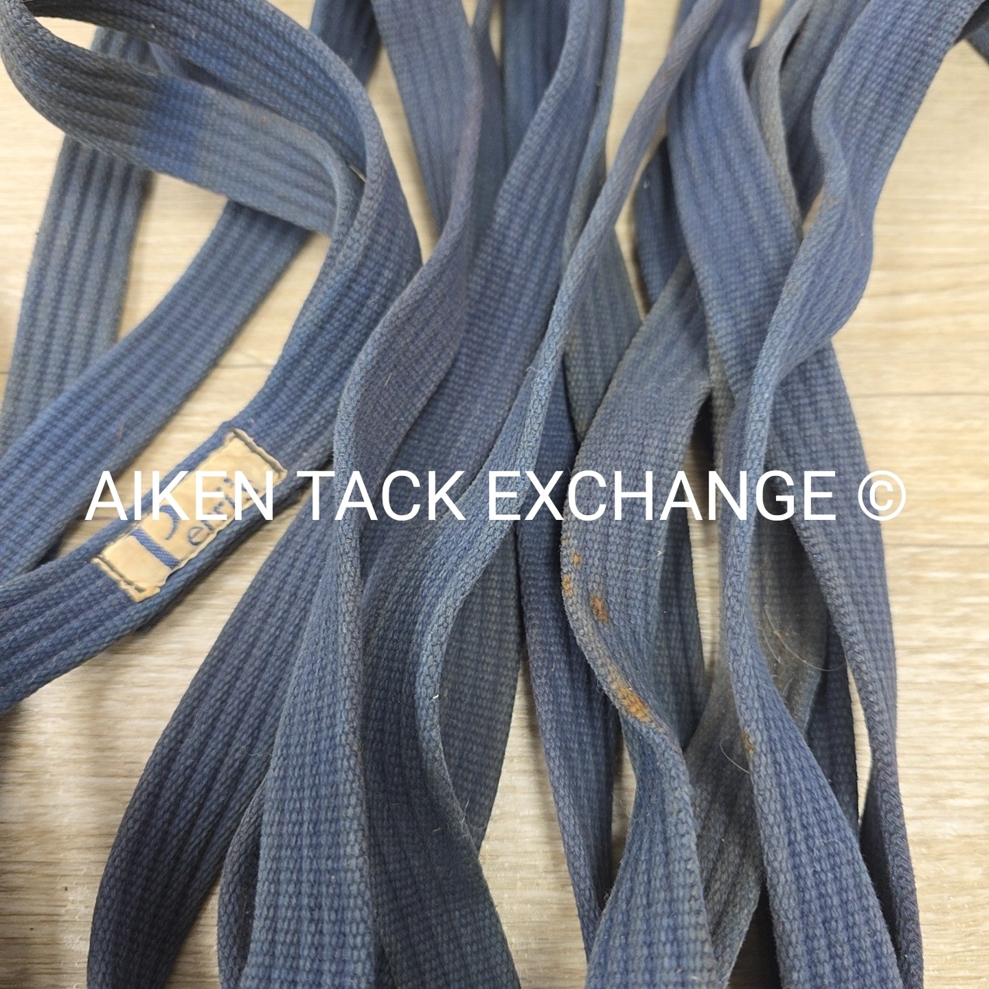BARGAIN BUNDLE: Cotton Web Lunge Line with Chain & Leather Lead with Chain