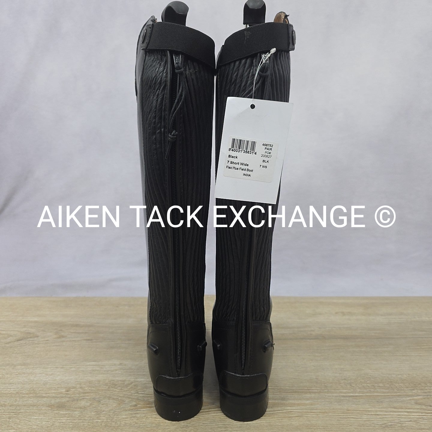 Ovation Flex Plus Tall Riding Boots, Size 7, Wide Calf, Short Height