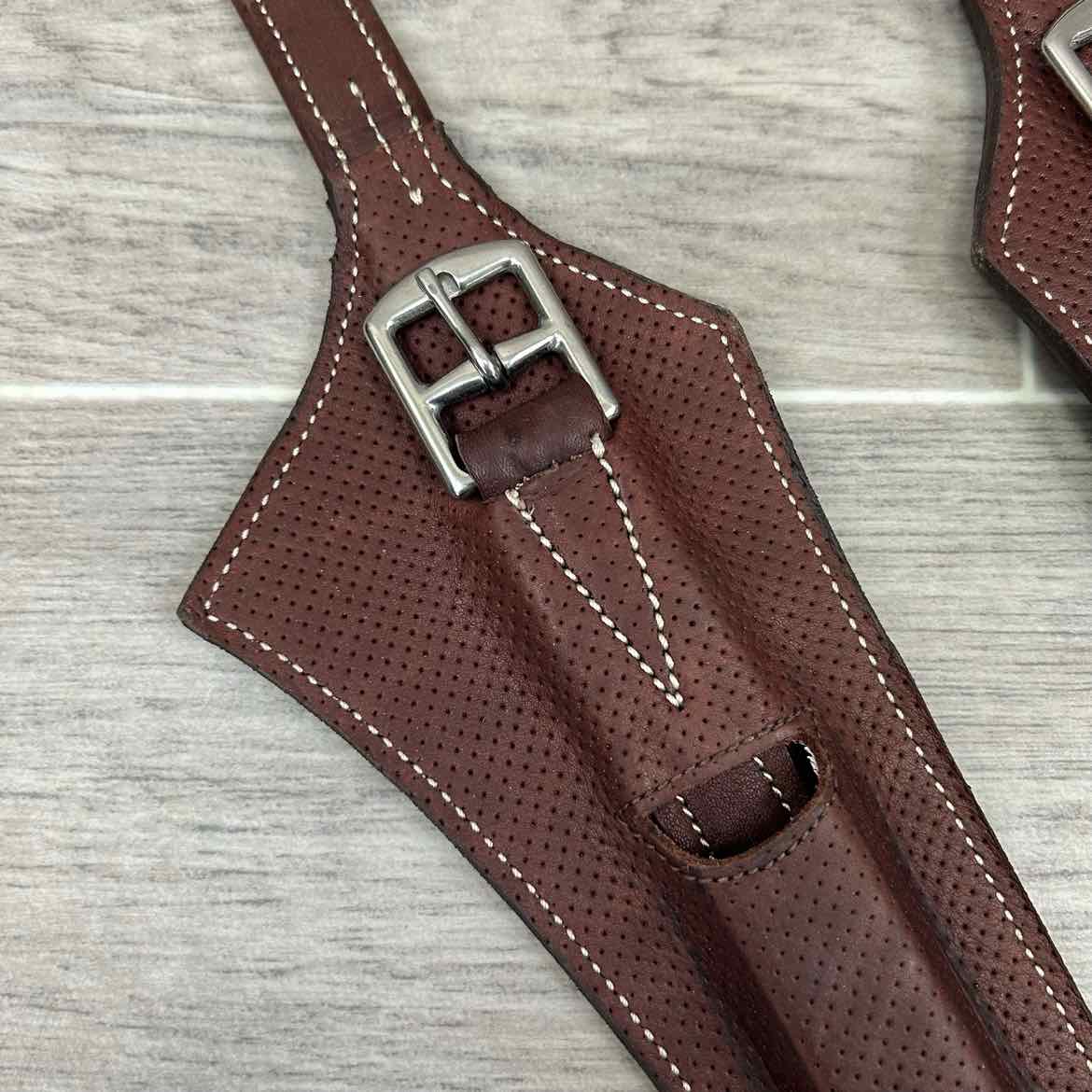 Nunn Finer Wide Stability Stirrup Leathers, Brown, 50"