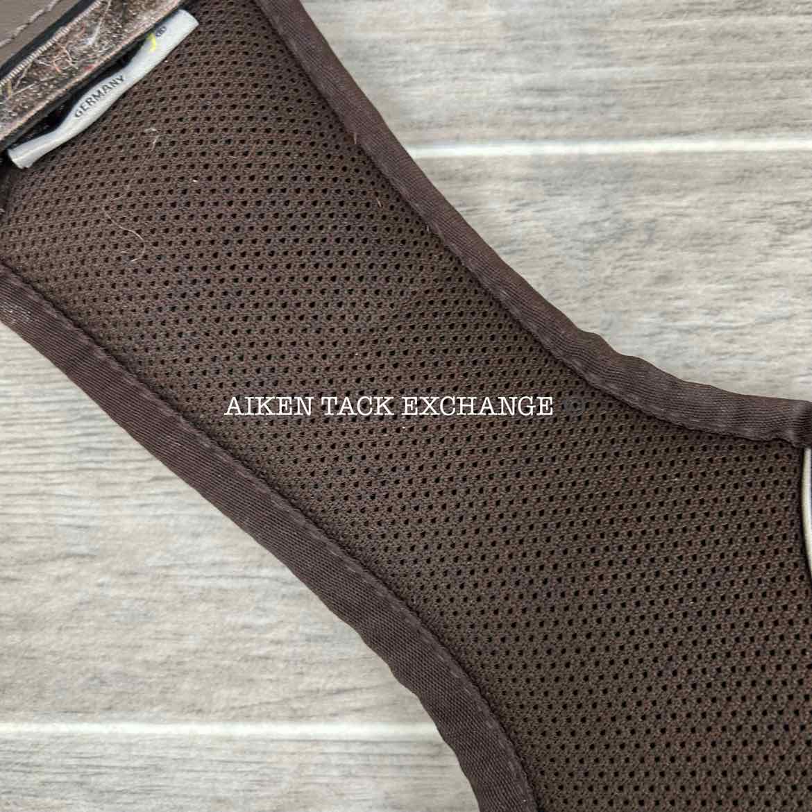 Pegasus Butterfly Rainer Dressage Girth, Brown, 28"