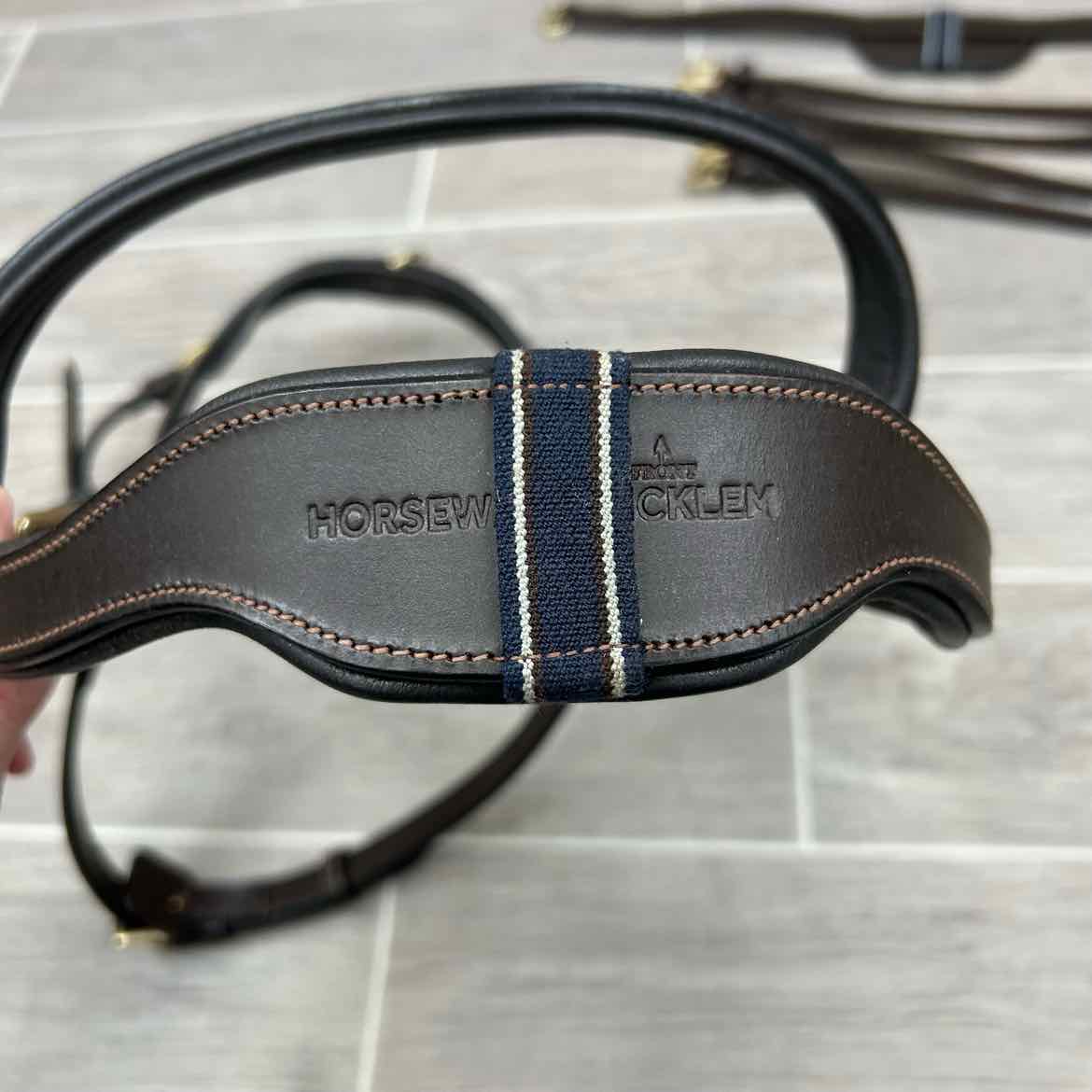 Horseware Micklem 2 Multi Bridle with Rubber Reins, Brown, Size Full
