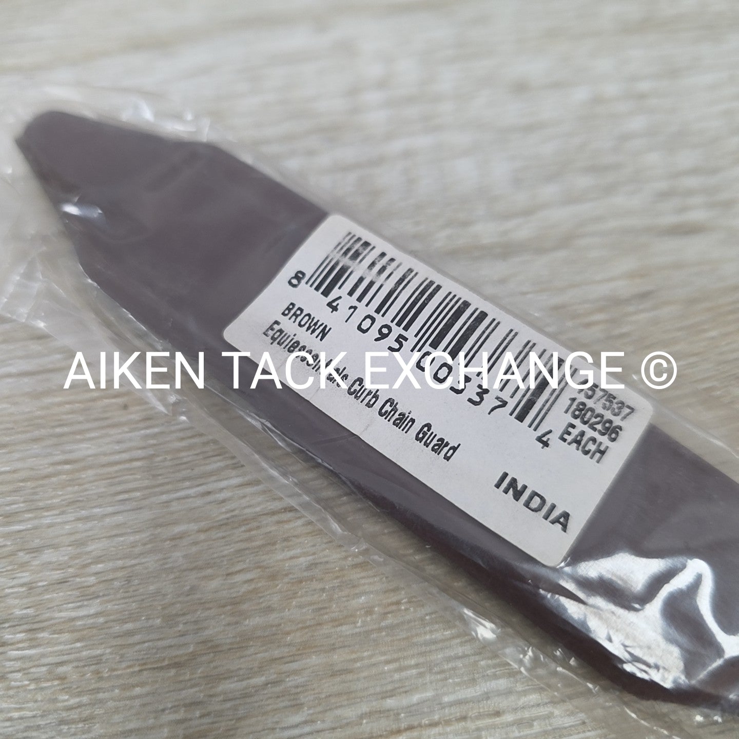Rubber Curb Chain Guard, Brown