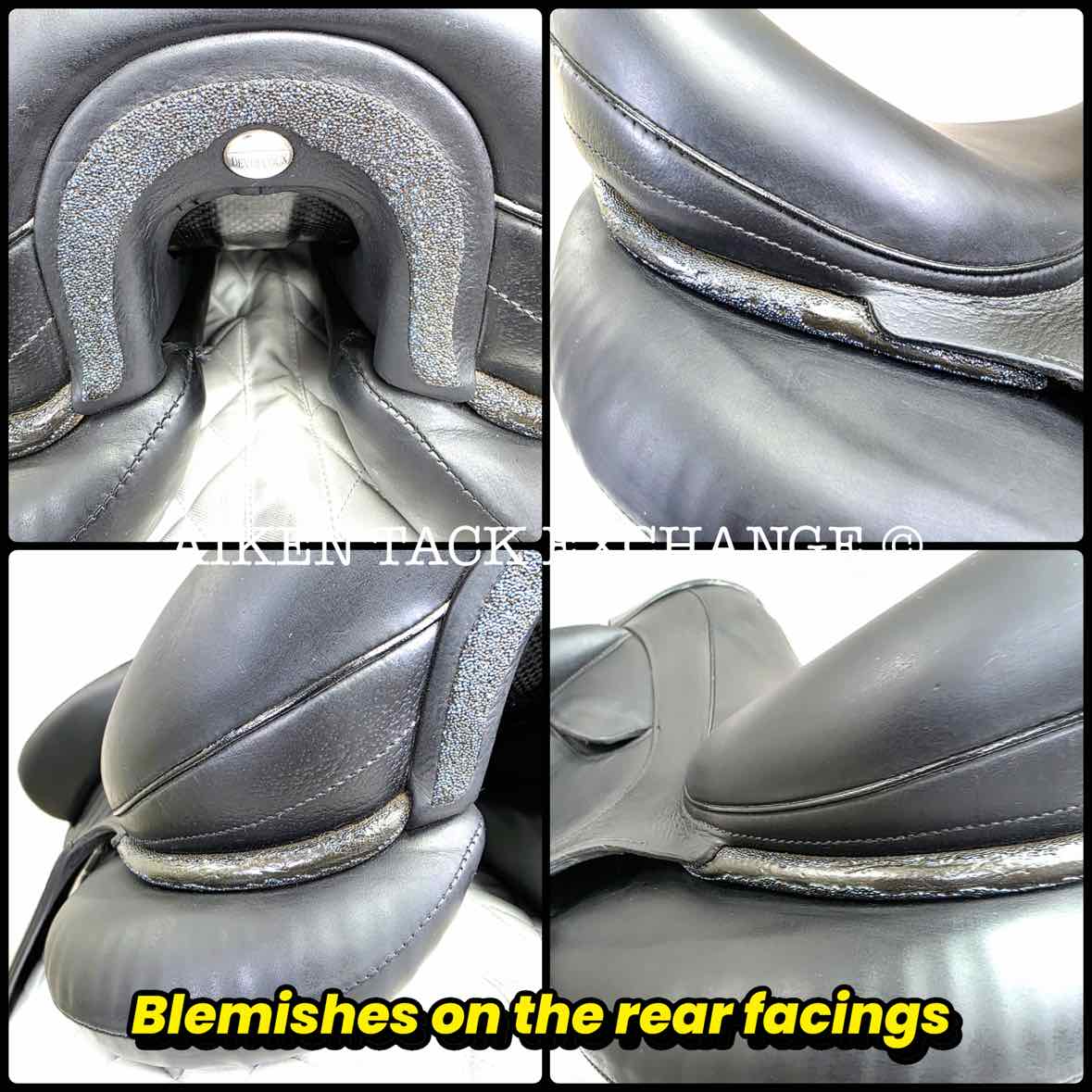 2018 Devoucoux Makila Harmonie Monoflap Dressage Saddle, 17.5" Seat - 002, 1A Flap - Short, Dynamick Tree - Medium, D3D Panels, Full Buffalo Leather