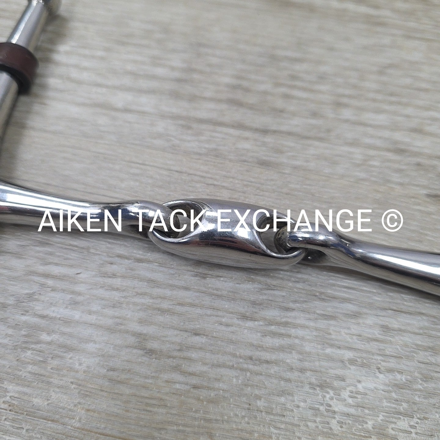 Centuar Double Joint Full Cheek Bit with Keepers 5.25"