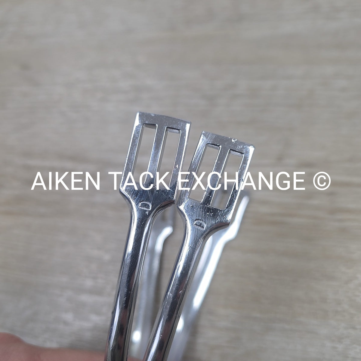 Herm Sprenger Plated Spurs with Braided Nylon Spur Straps, 40mm