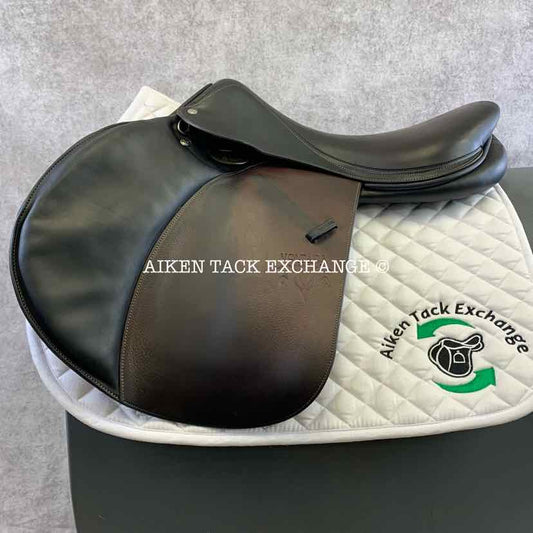 2018 Voltaire Palm Beach Close Contact Jump Saddle, 19" Seat, 4AAAR Flap, Medium Tree, PRO Panels