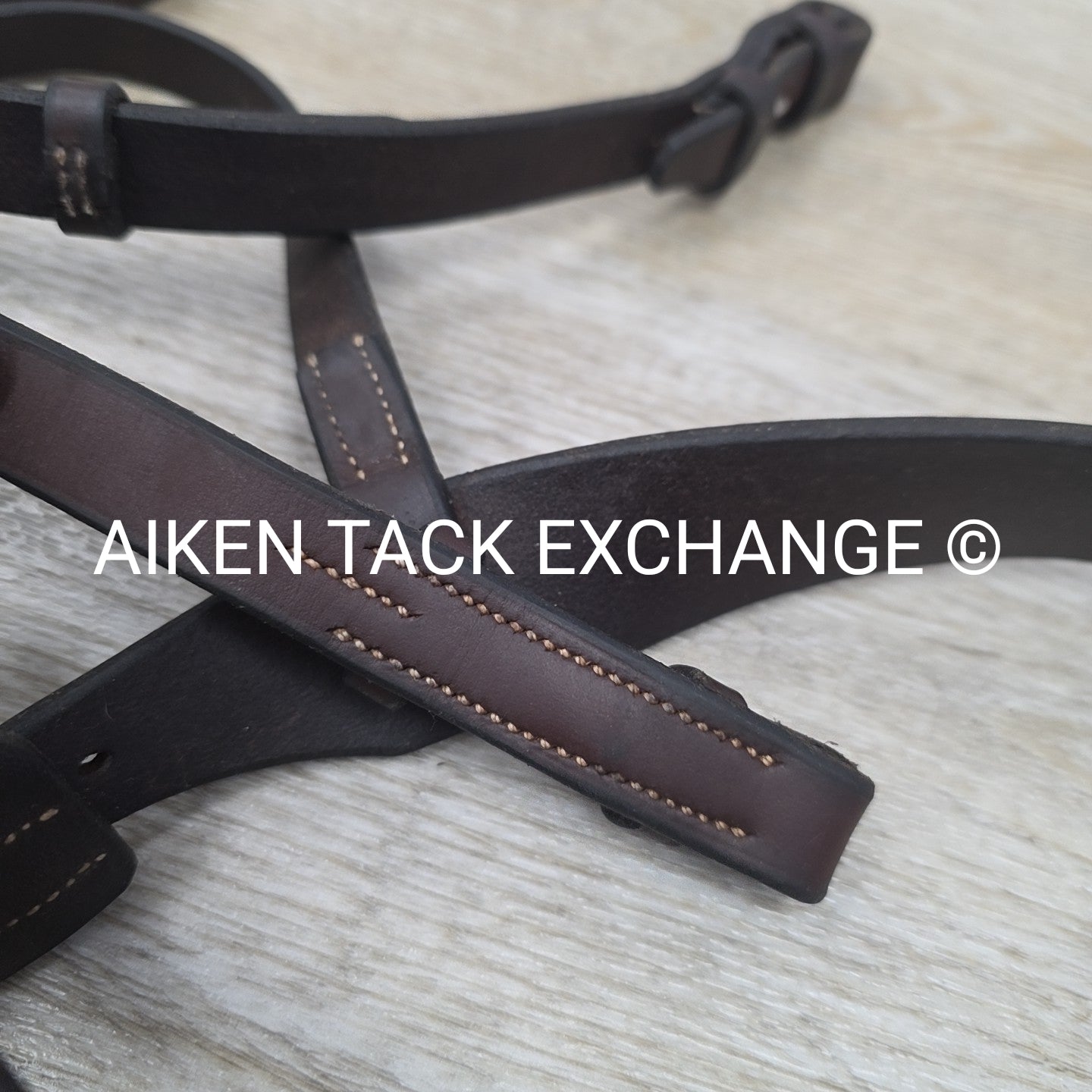 Horse Country First Flight Hunt Bridle, Brown, Oversize