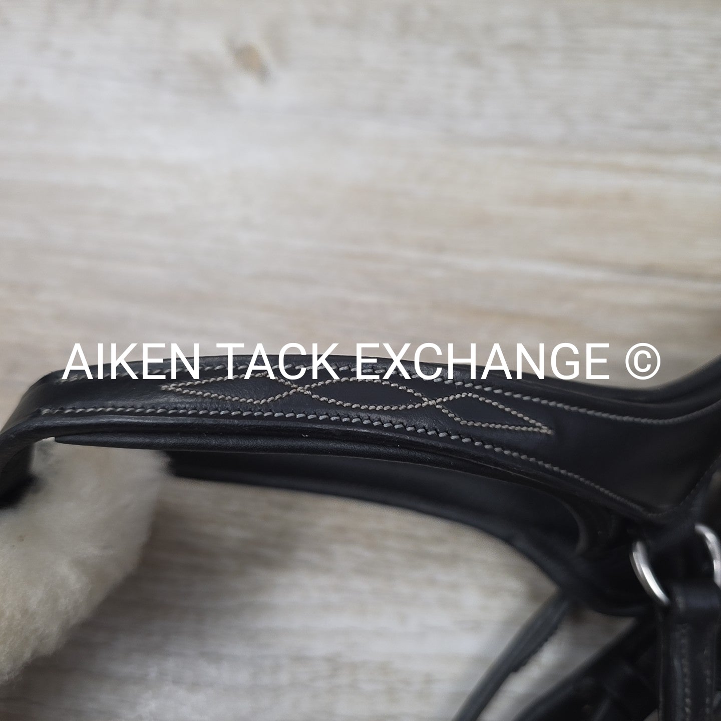 LeMieux Kudos Grackle Figure 8 Bridle, No Reins, Black, Size Full