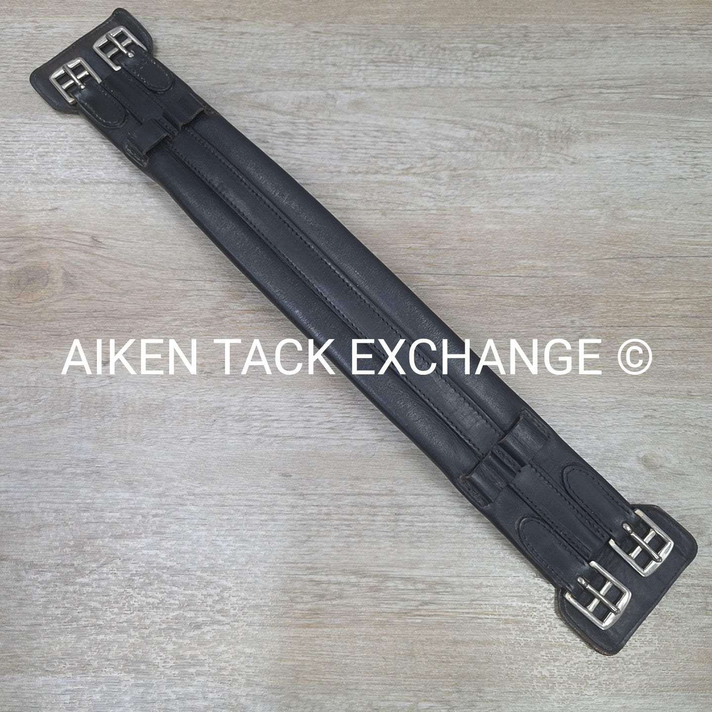 Padded Dressage Girth, Black, 24"