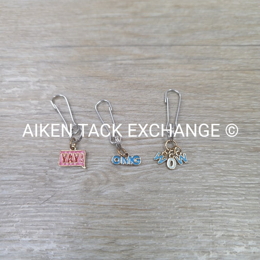 Bridle Charms, Set of 3