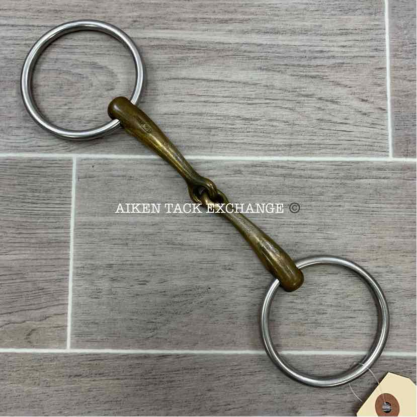 Herm Sprenger Aurigan Single Joint Loose Ring Bit 5.25"