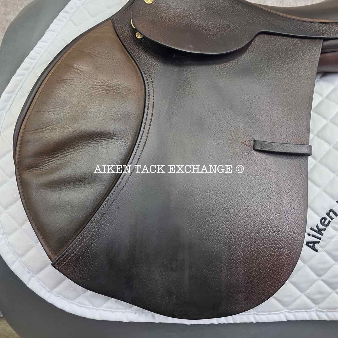 1999 Stackhouse Close Contact Jump Saddle, 17" Seat, Narrow Tree