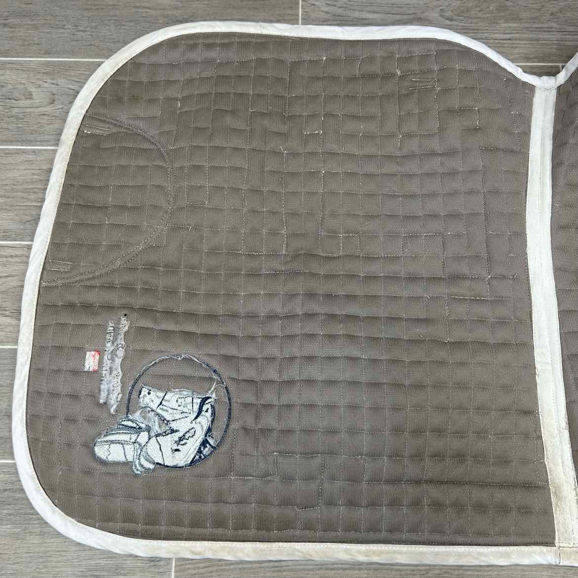 Hulsebos Dressage Saddle Pad, White