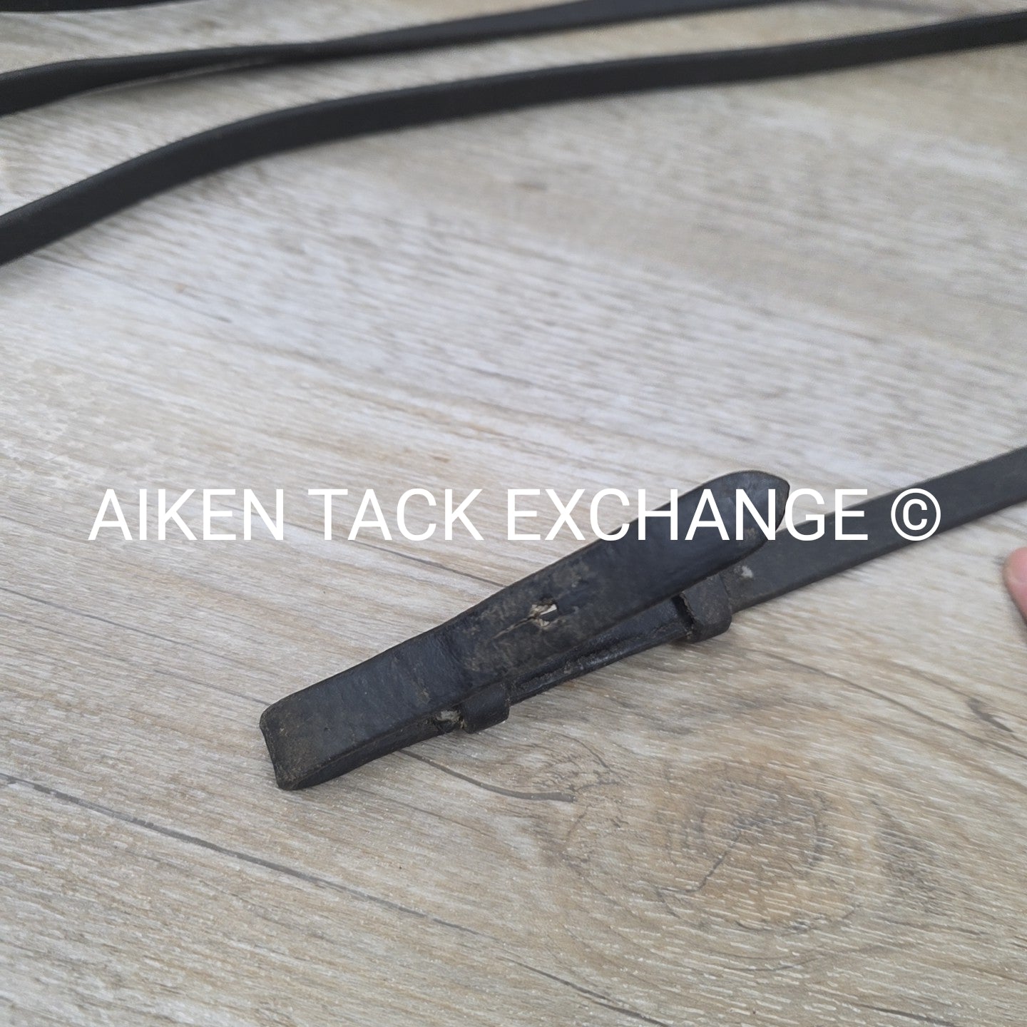 BARGAIN BUNDLE: 2 Pairs Flat Curb Reins, Black