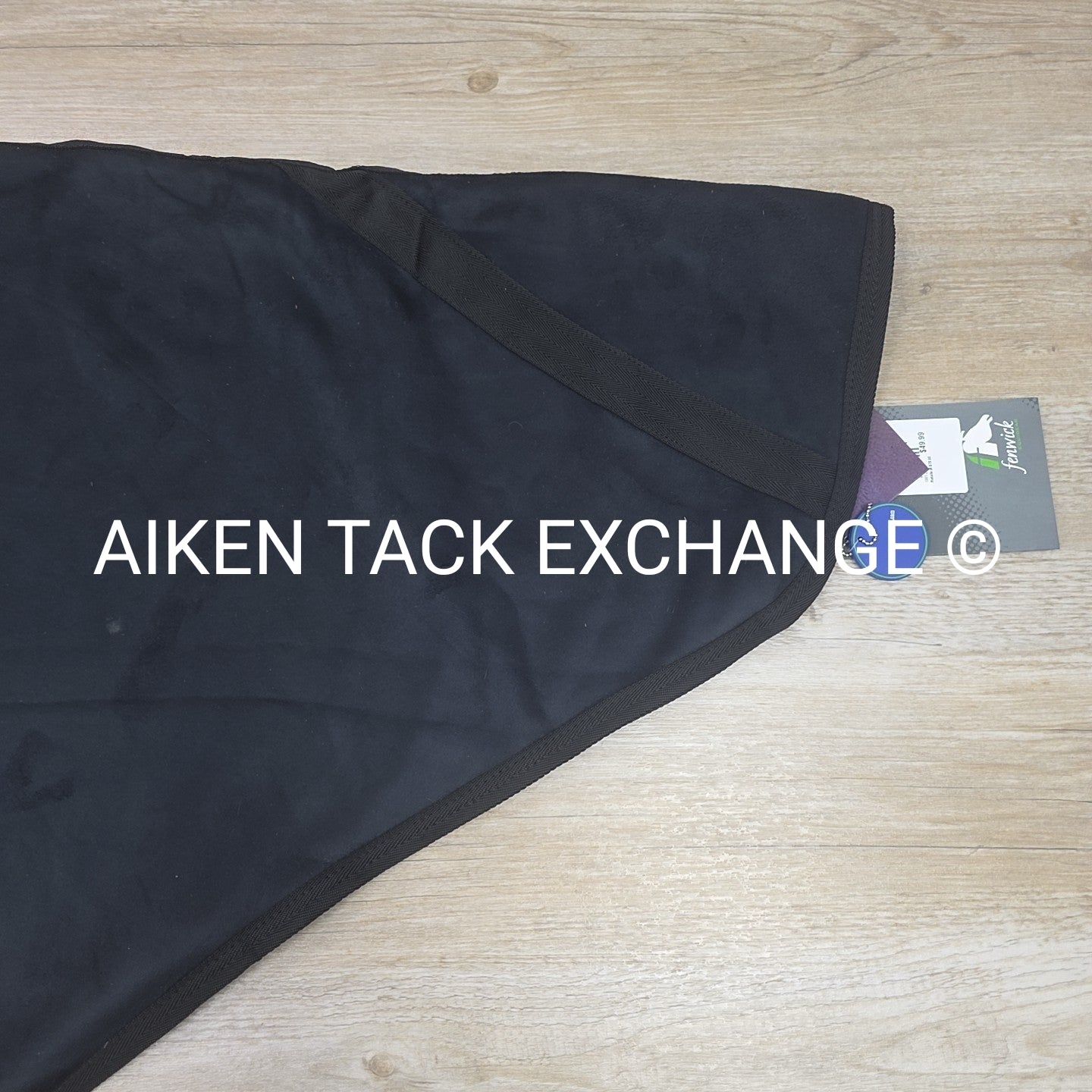 Fenwick Equestrian EquSuede Quarter Sheet, Black, Size Medium