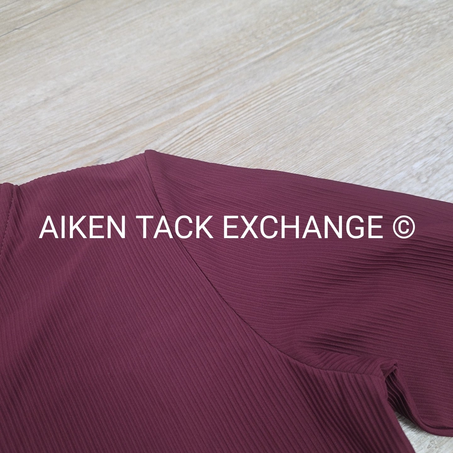 Lauria Garrelli Livigno Ribbed Long Sleeve Top, Size Medium