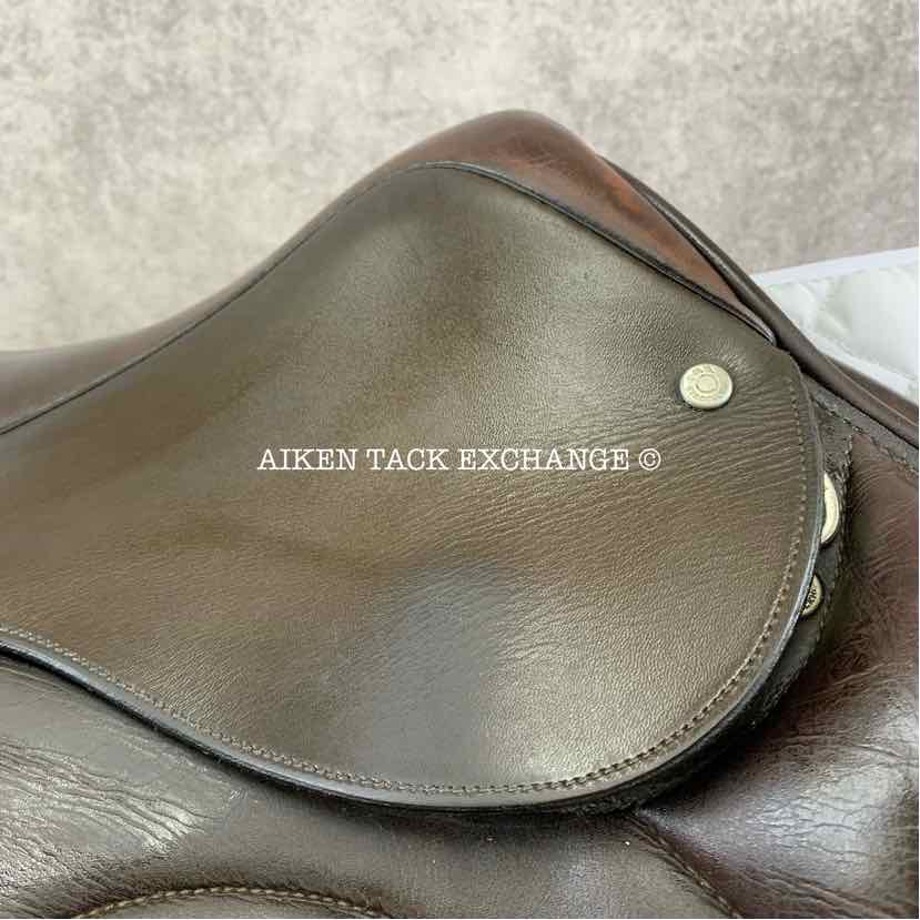 2012 Stackhouse Monoflap Jump Saddle, 19" Seat, Narrow Tree