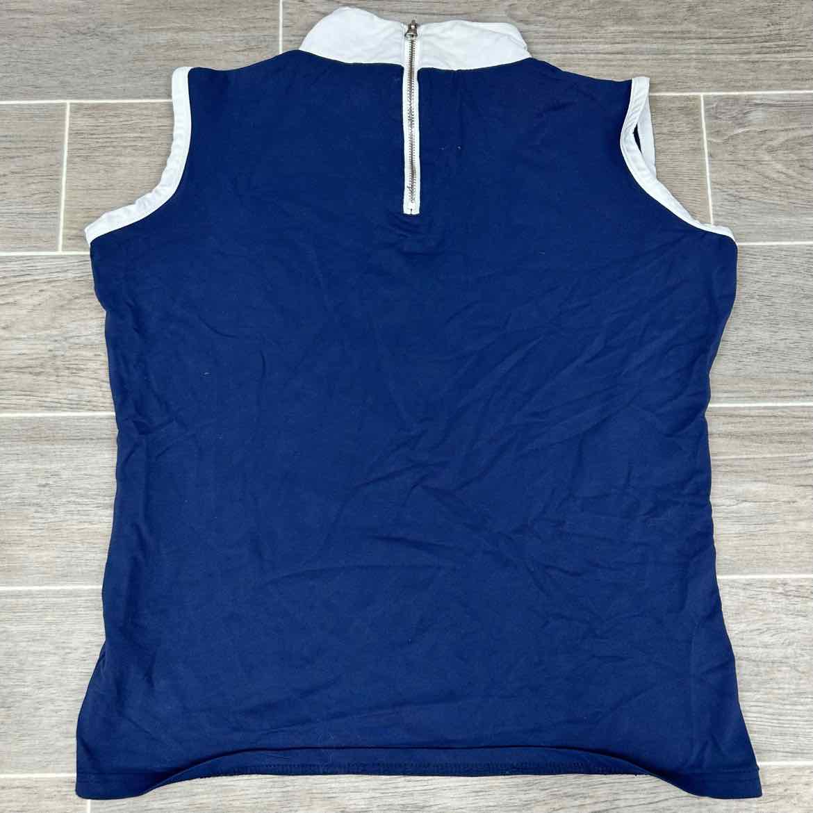 B Vertigo Show Time Sleeveless Show Shirt, Size Medium
