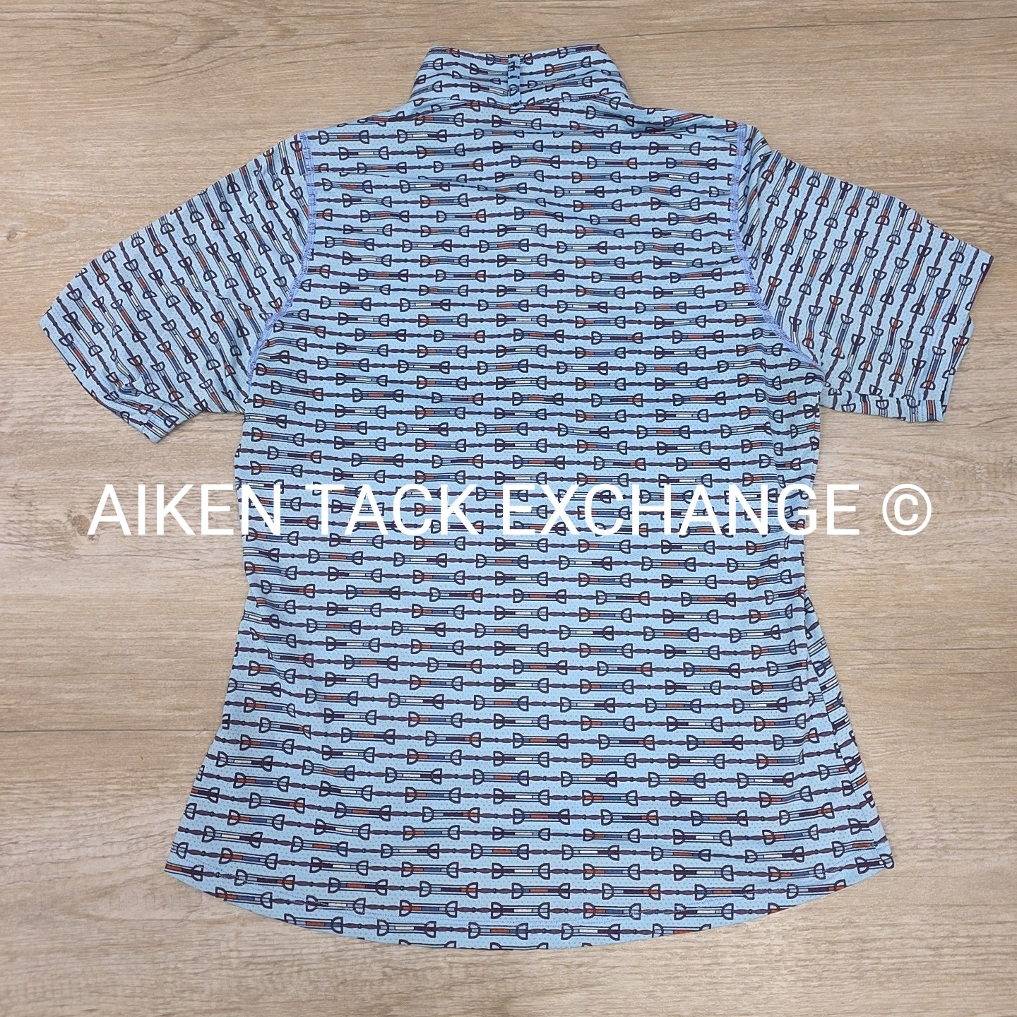 Kerrits Quarter Zip Short Sleeve Shirt, Women's Medium