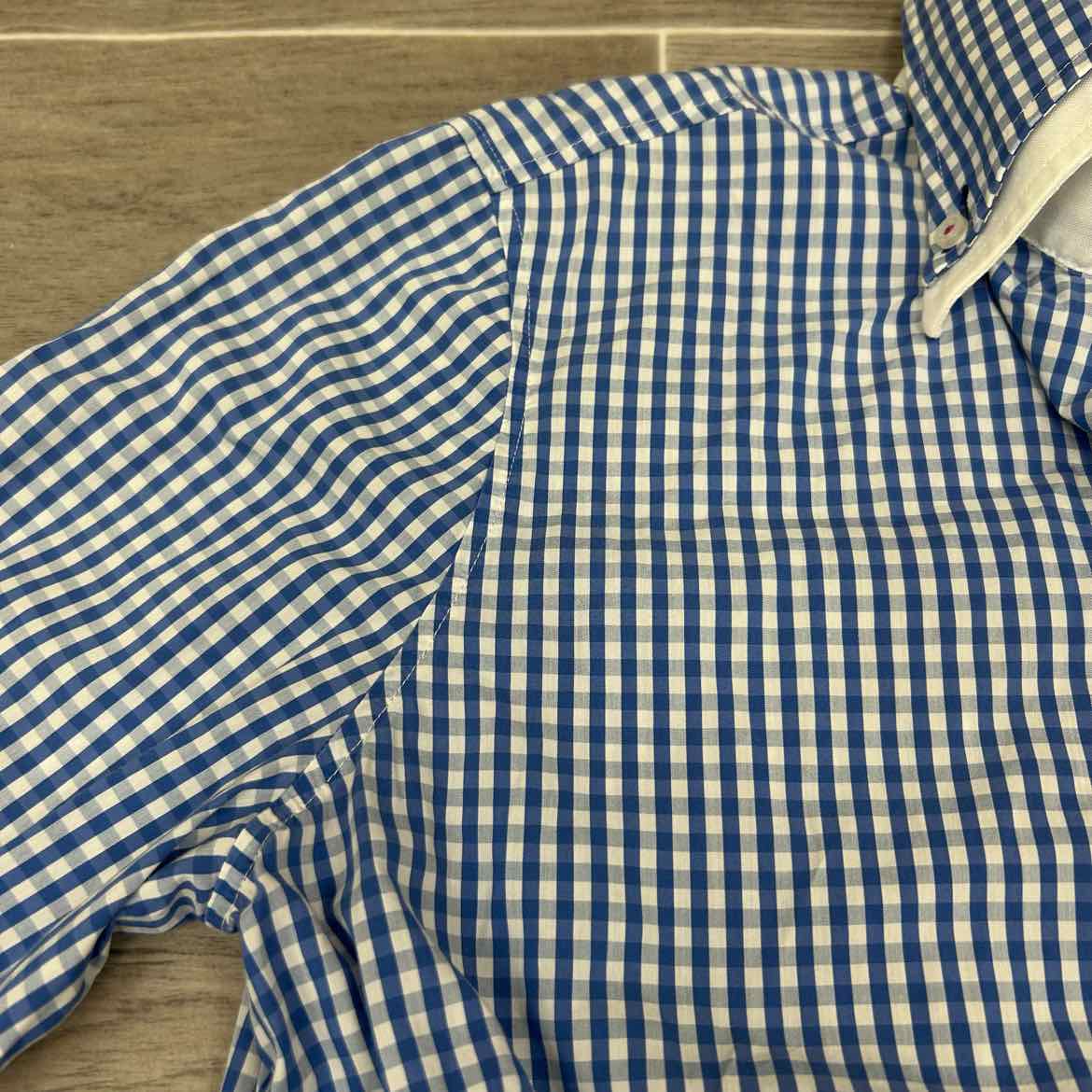 Fior Da Liso Long Sleeve Collared Shirt, Size 10