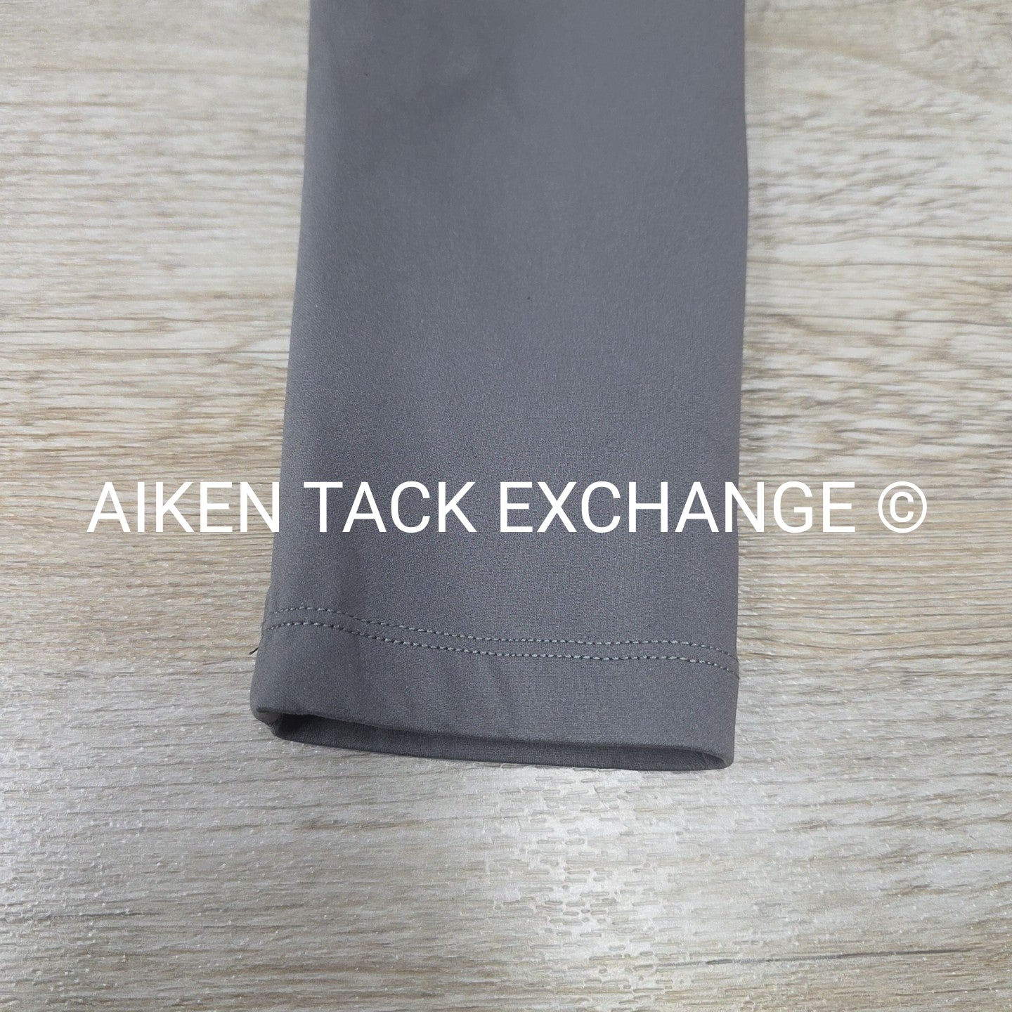 CAS Diamond Silicone Full Seat Compression Breeches, Grey, Size Small