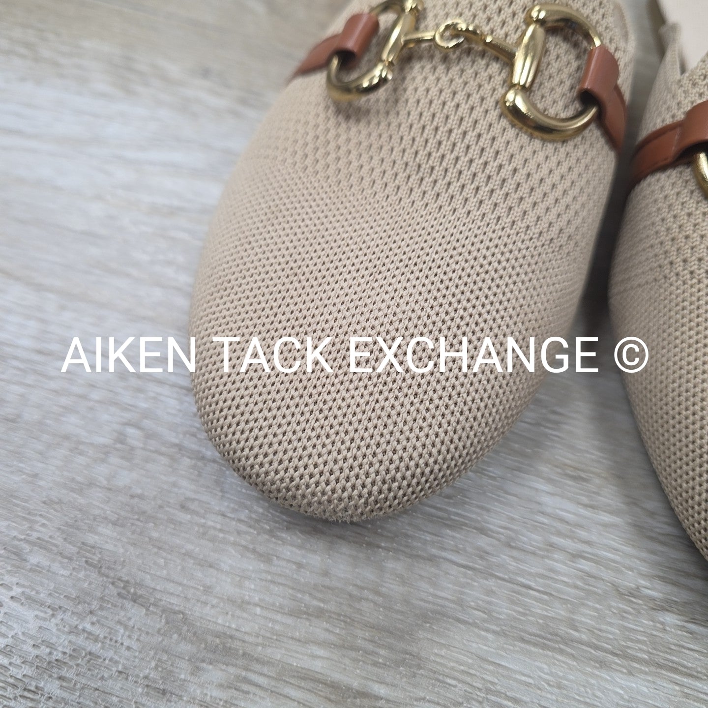 Horse Bit Slip On Flat, Size 42